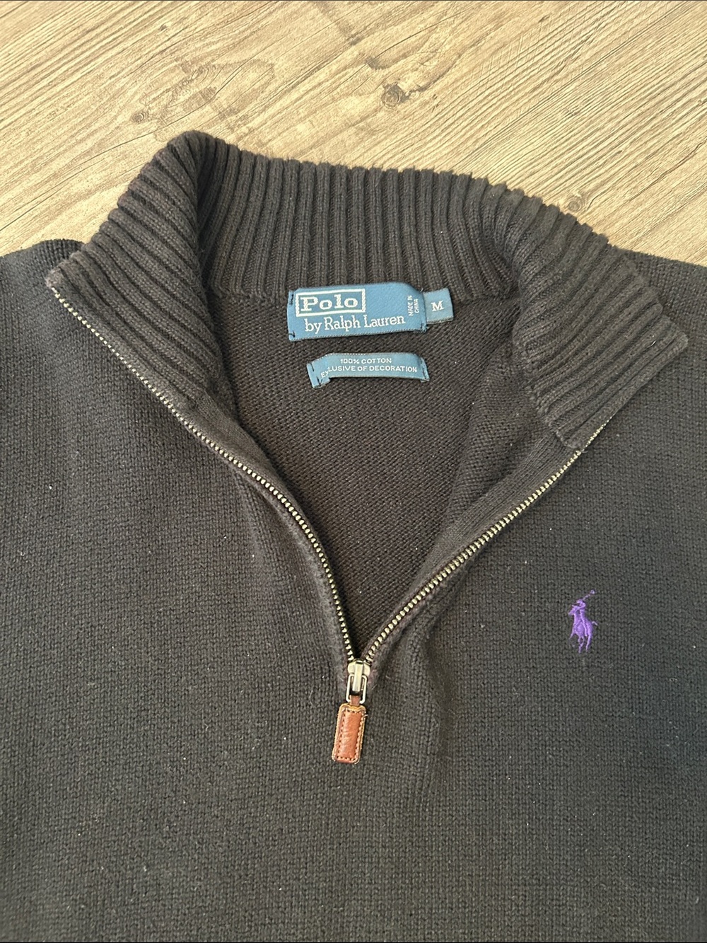 Ralph Lauren half zip up sweater - Picture 2 of 4